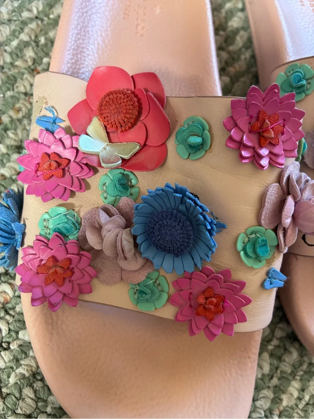 😎 Kate Spade flower slides